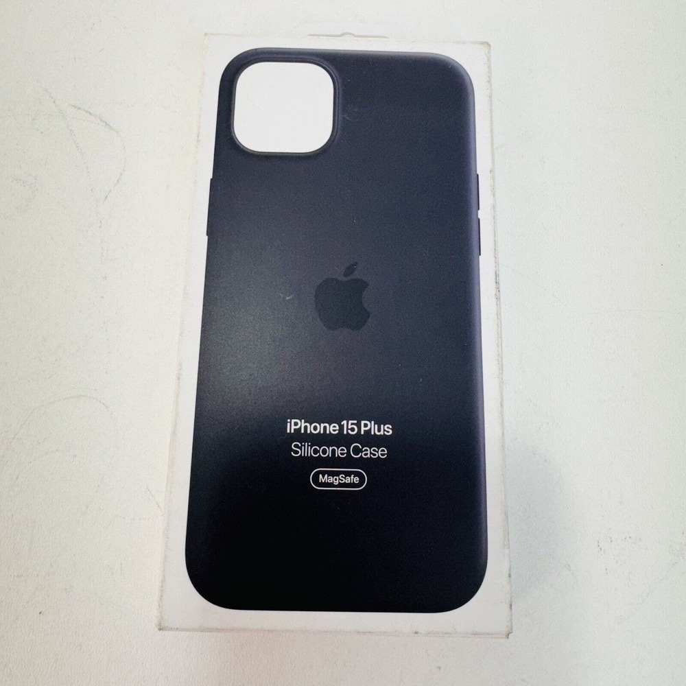 Genuine Apple iPhone 15 Plus Original Silicone Case w/ MagSafe 2023